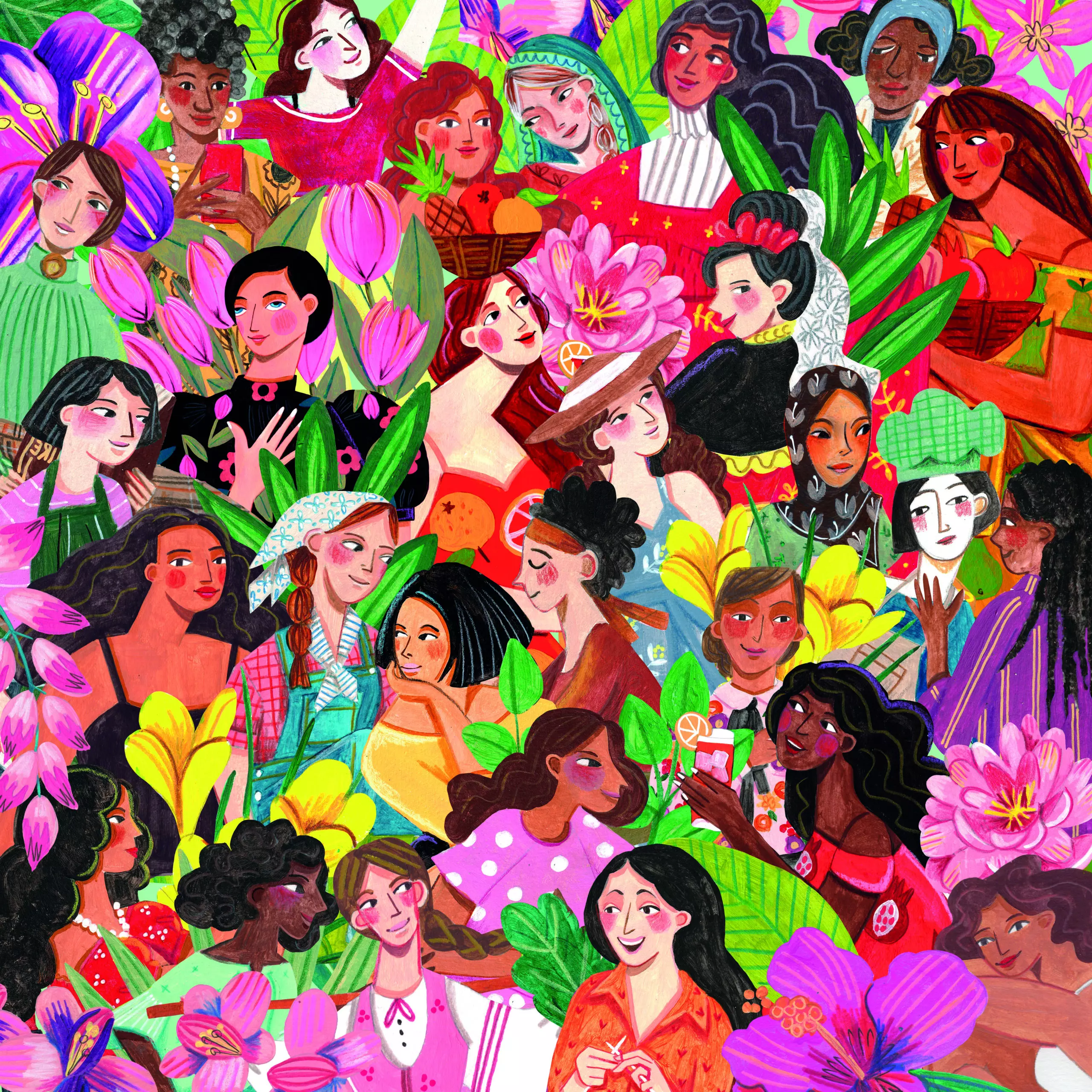 Wandbild (22847) Women by Caroline Bonne Muller, pictufy.com präsentiert: Kreatives,Menschen