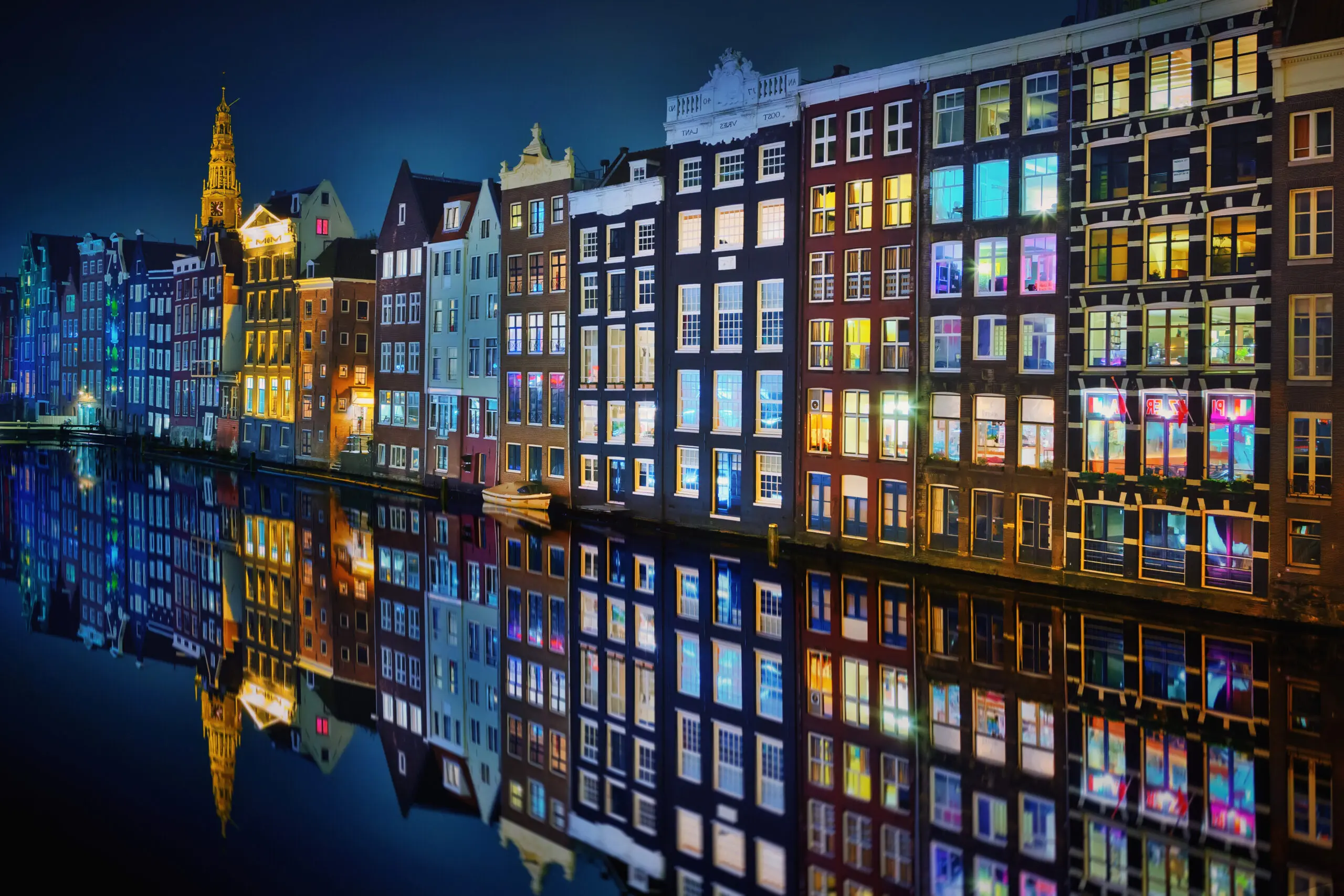 Wandbild (22935) Amsterdamer Spiegel by Juan de Pablo präsentiert: Architektur