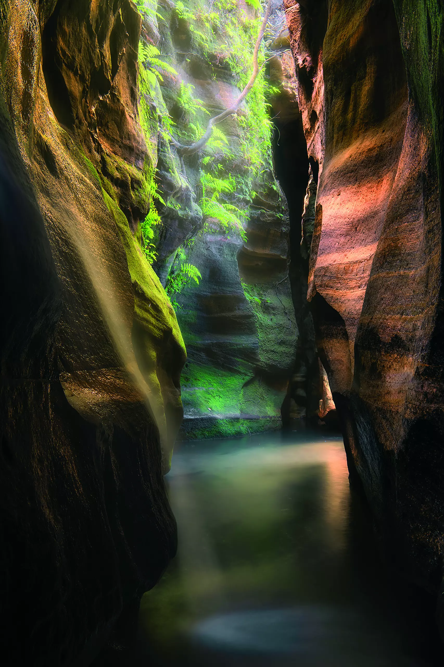 Wandbild (22963) Yileen Canyon by Yan Zhang präsentiert: Wasser,Natur,Landschaften