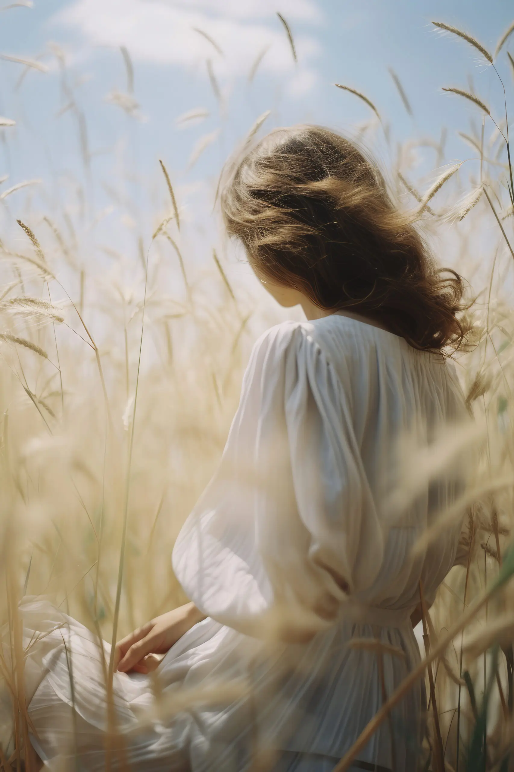 Wandbild (26114) I´m The Rye Field by Treechild präsentiert: Menschen,Natur