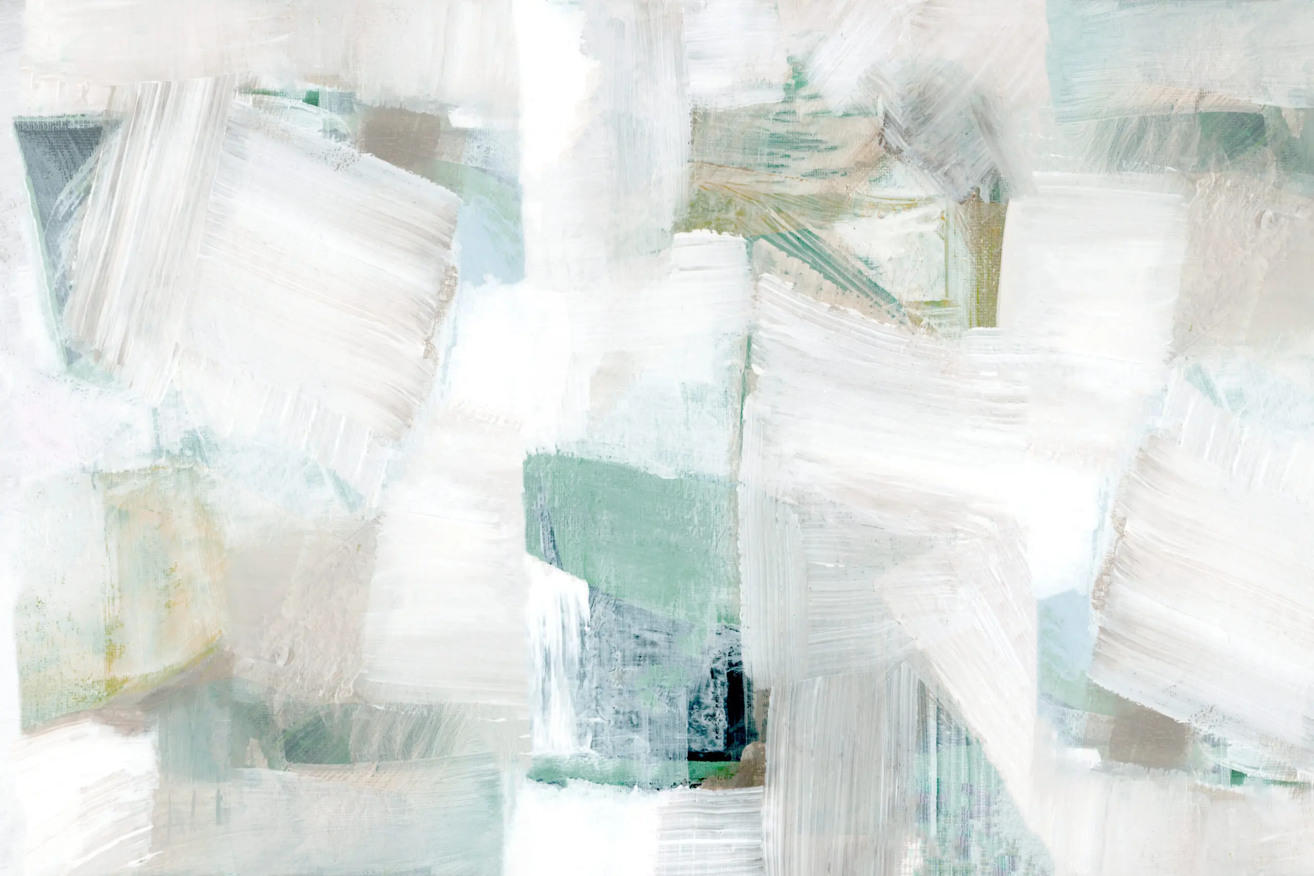 Wandbild (29152) Whispers of White and Blue by cartissi präsentiert: Kreatives,Abstrakt