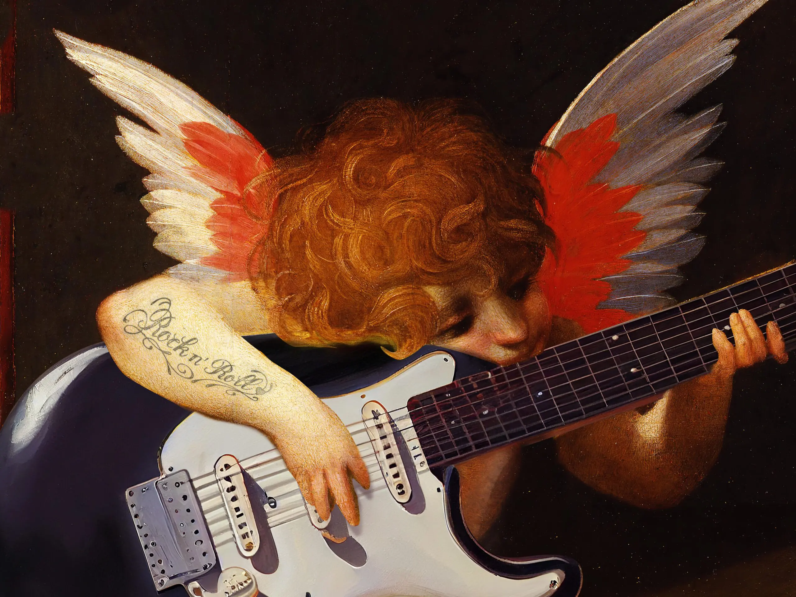 Wandbild (29803) Searching the Perfect Note by Dikhotomy präsentiert: Menschen,Kreatives,Kinder,Humor,Surrealismus