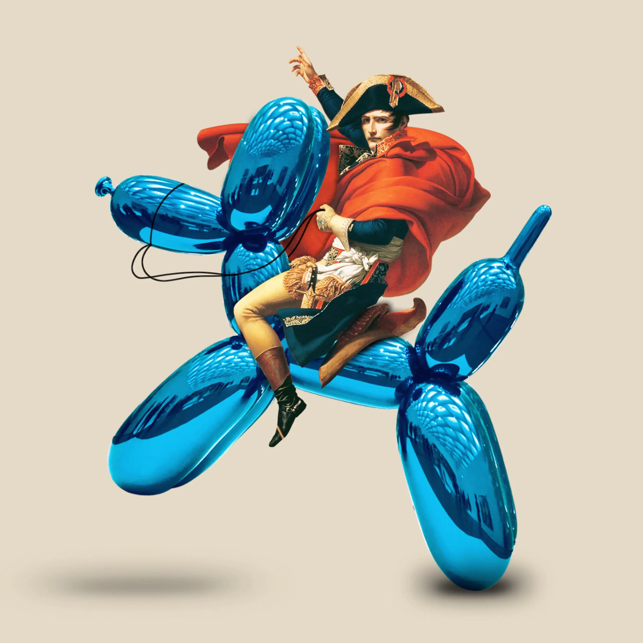 Wandbild (29807) Fake Conqueror by Dikhotomy präsentiert: Menschen,Kreatives,M&auml;nner,Humor,Surrealismus